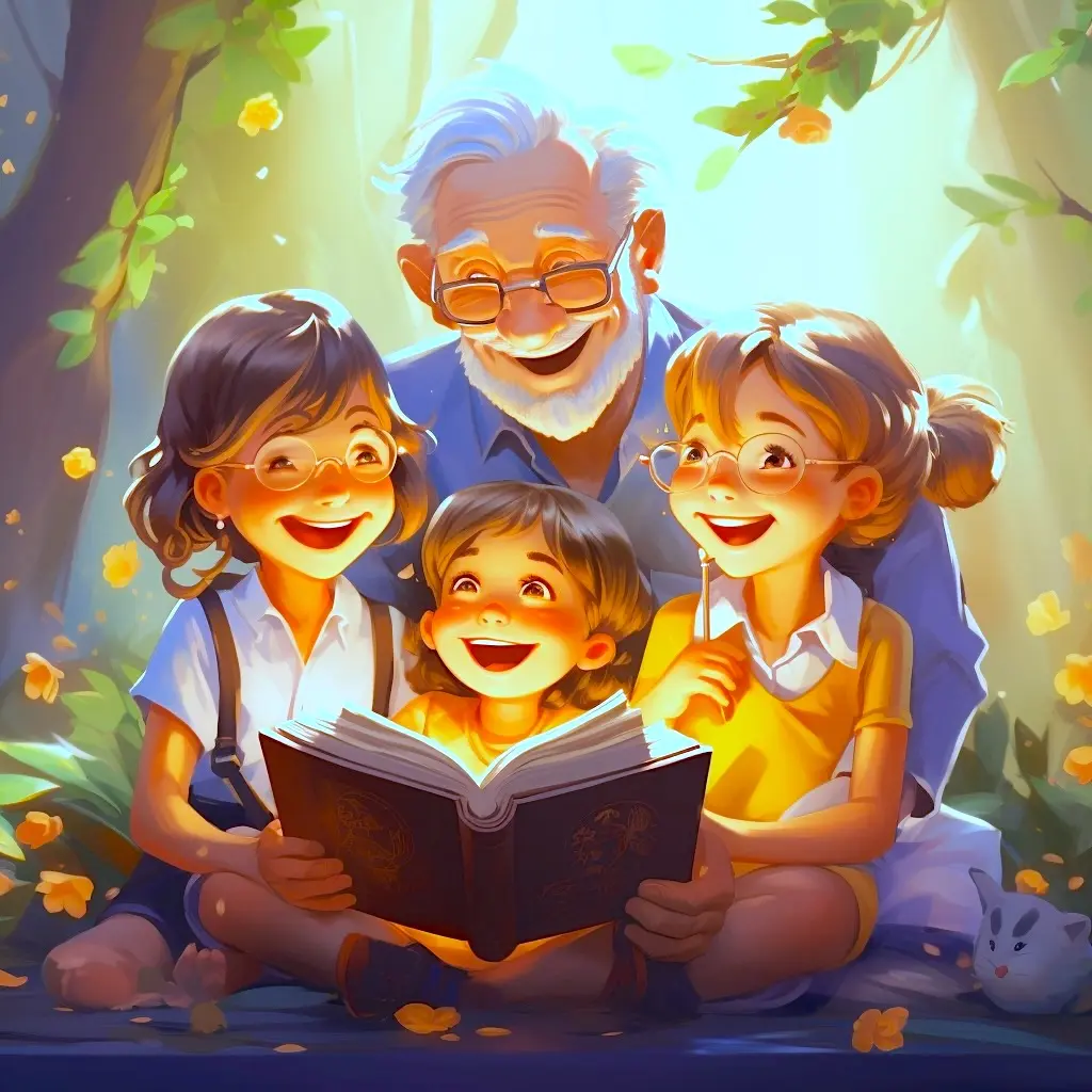 A Book Based on Curated Tales iPad App is The Best Present for Grandparents